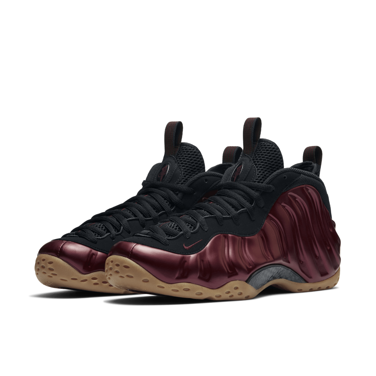 Nike Air Foamposite One 644791-600 store Kid's Sneaker Shoes night maroon US Size 4y