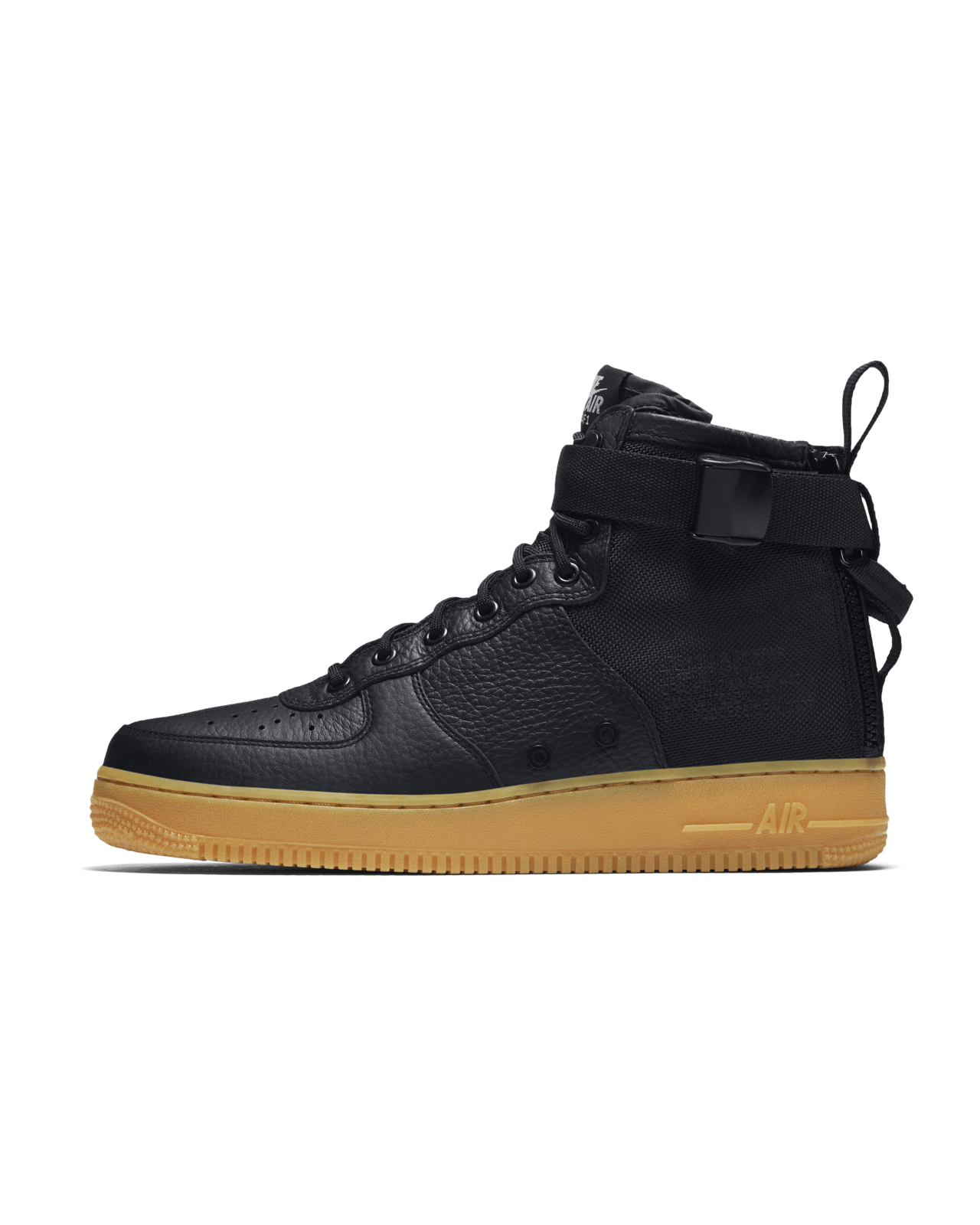 Nike SF AF 1 Mid Black Gum Light Brown Release Date. Nike SNKRS