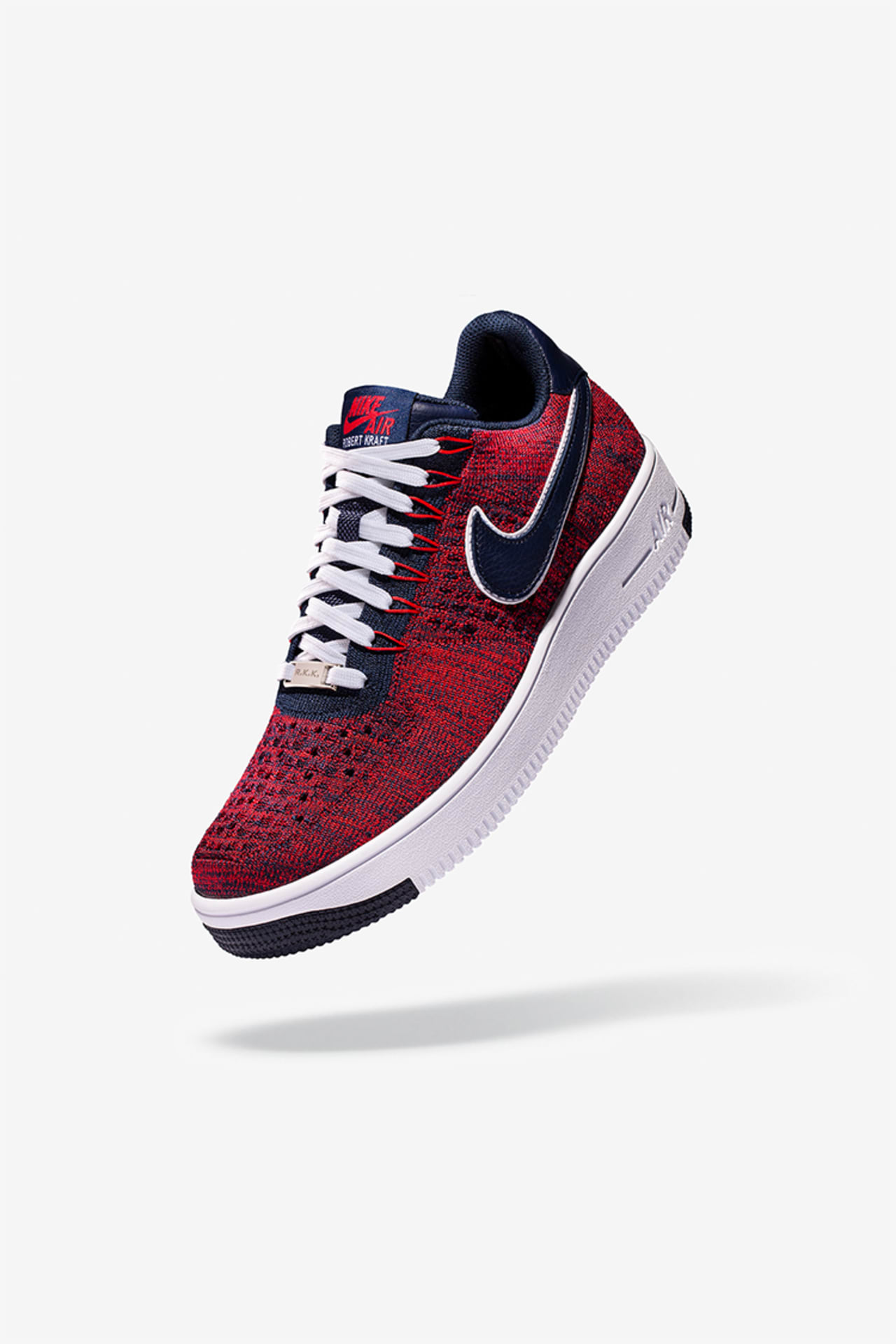 Nike Air Force 1 Ultra Flyknit Low RKK 'University Red & Navy' Release Date