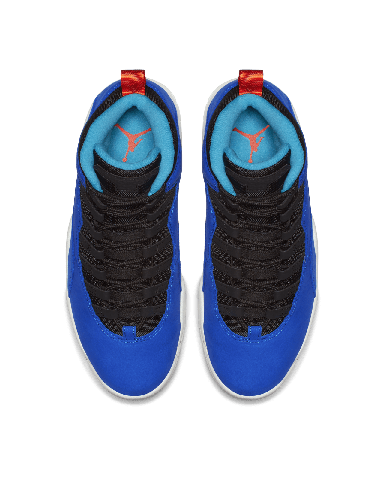 Jordan 10 blue and orange best sale