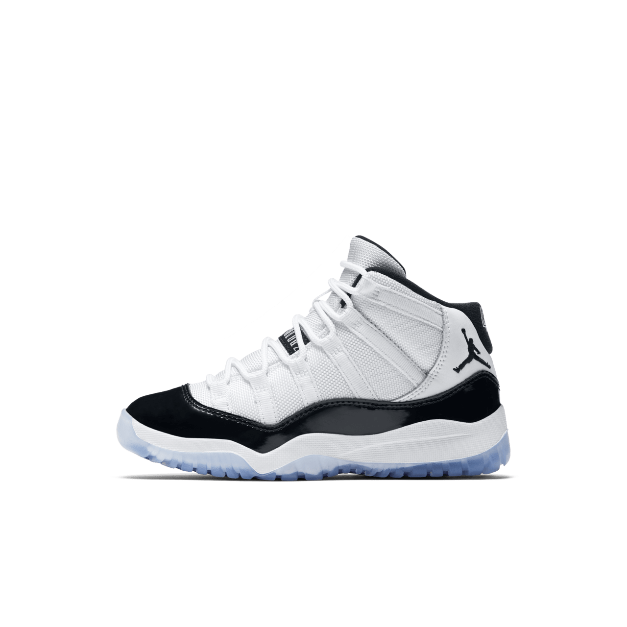 Black and white jordan concords hotsell