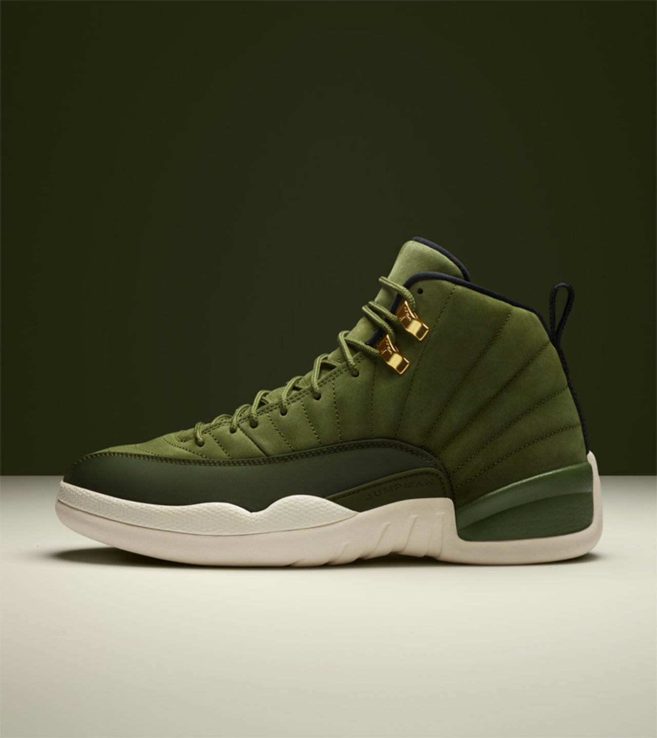 Jordan 12 olive canvas on sale