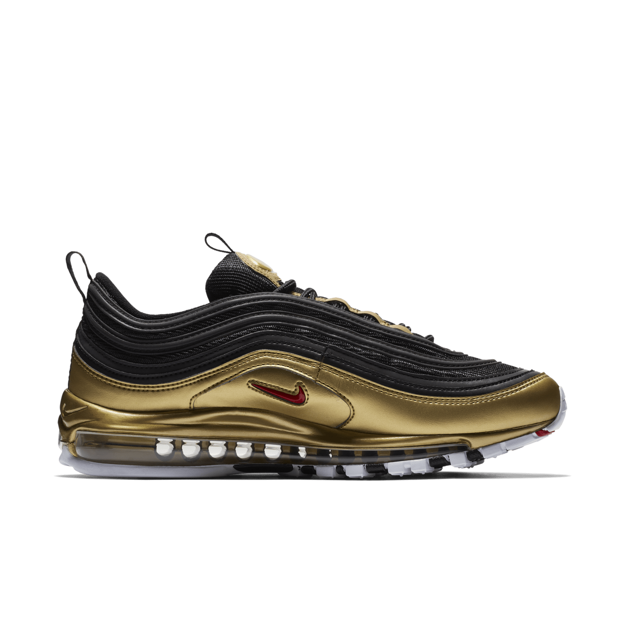 Nike air max 97 metallic black on sale