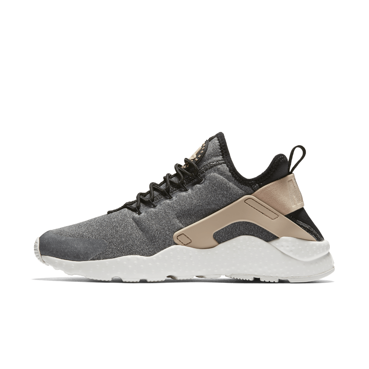 Nike Air Huarache Ultra SE Black Vachetta Tan pour Femme. Nike SNKRS