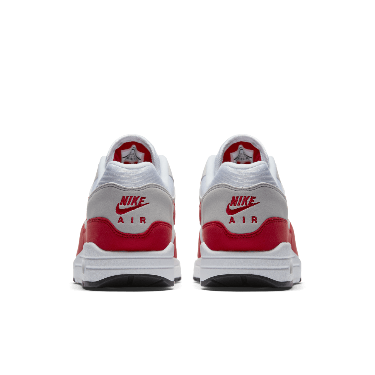 Nike air max 1 *anniversary* (white / university red best sale