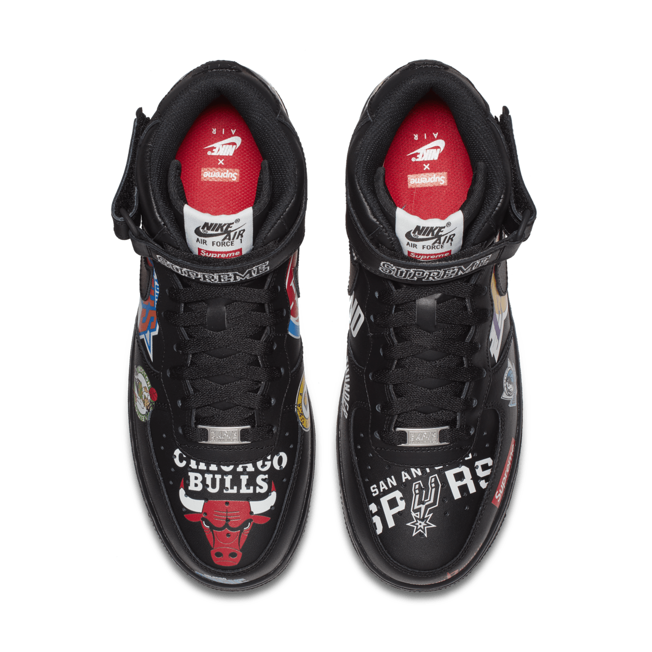 Nike air force 1 mid x supreme nba best sale