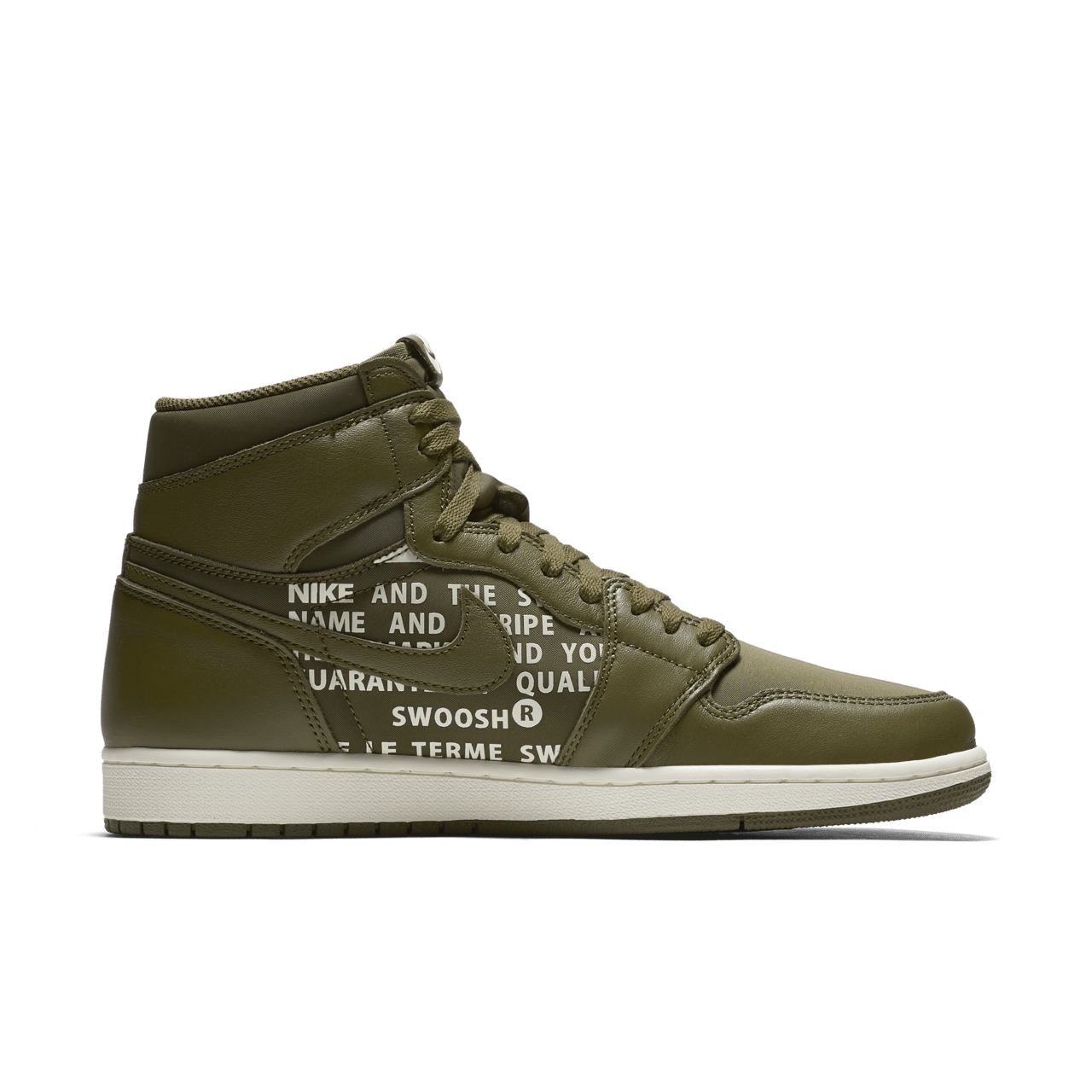 Air Jordan 1 'Olive Canvas & Sail' Release Date