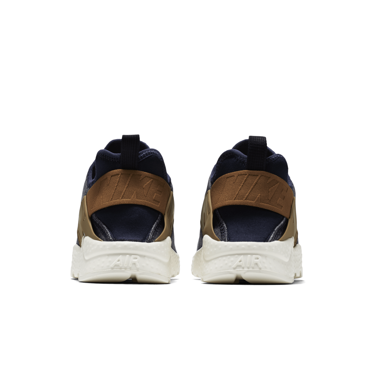 Women s Nike Air Huarache Ultra SE Midnight Navy Golden Beige Nike SNKRS