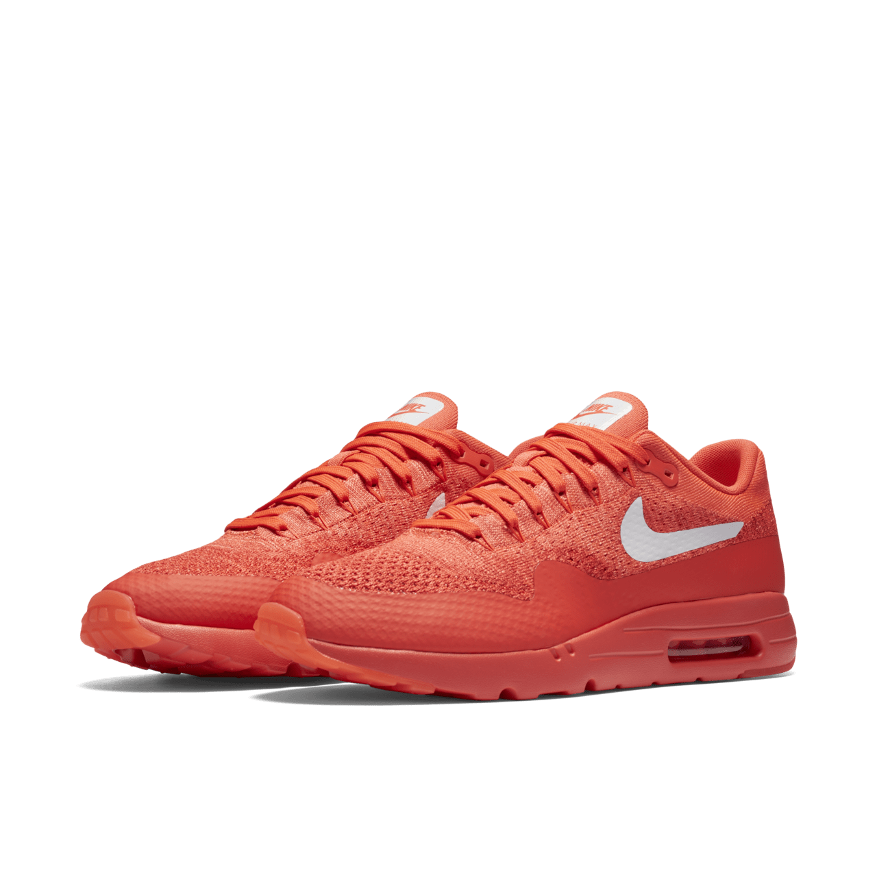 National Air Nike Air Max 1 Ultra Flyknit Bright Crimson Nike SNKRS