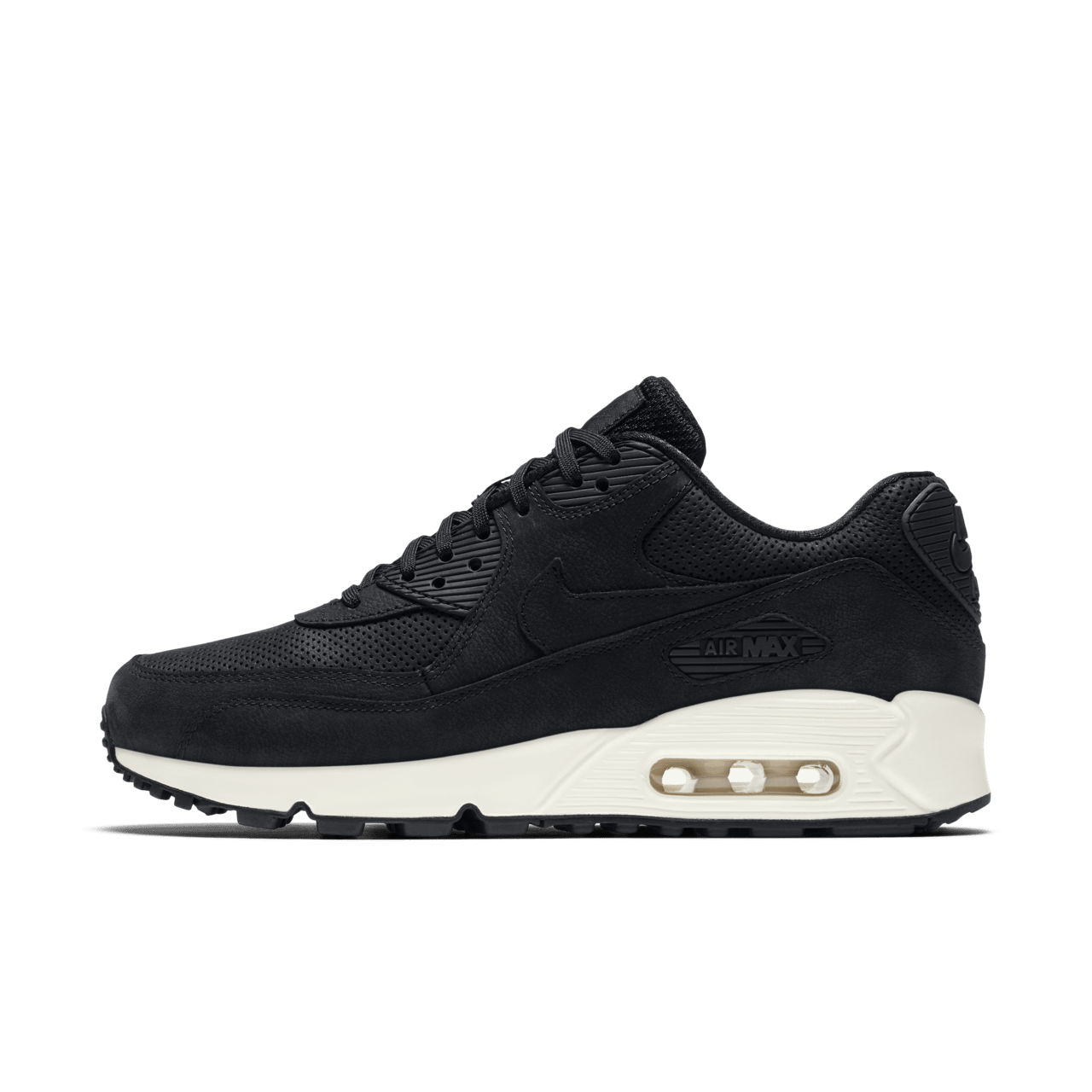 Black suede nike fashion air max