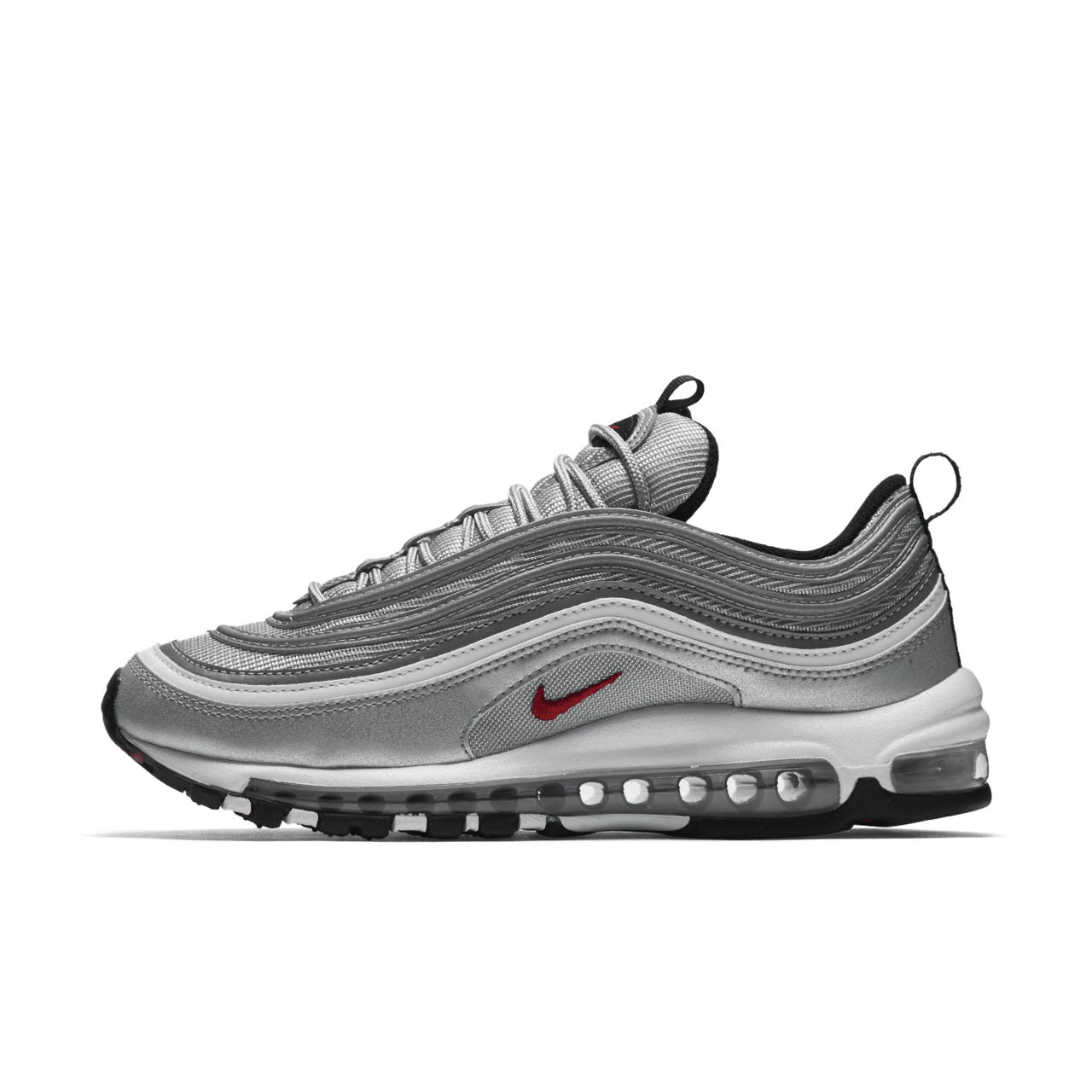 Women s Nike Air Max 97 OG Metallic Silver Nike SNKRS