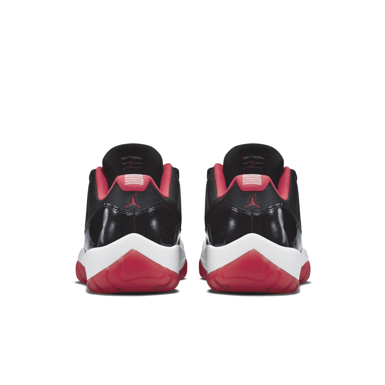 Jordan 11 low top red best sale