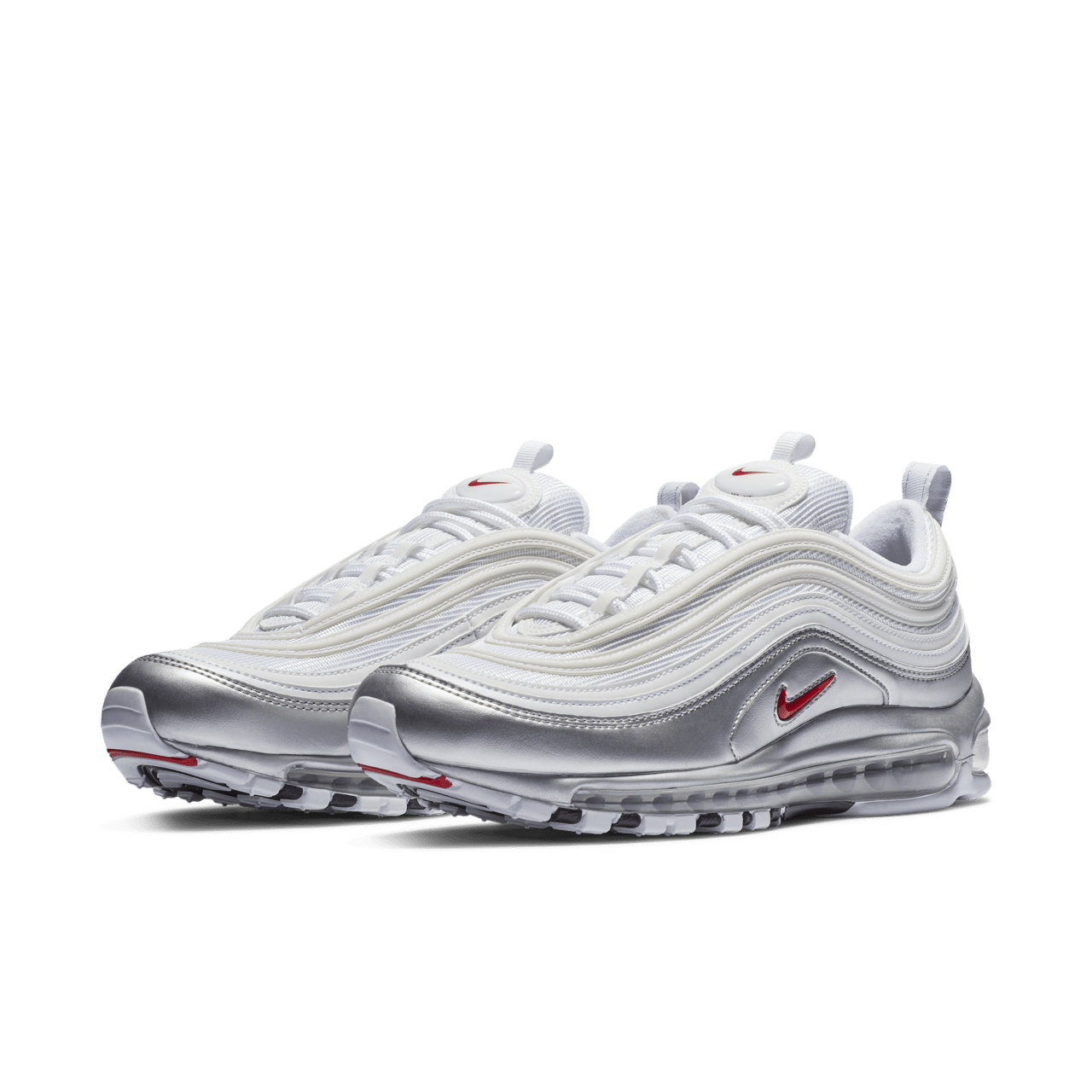 Nike Air Max 97 'Metallic Silver & White' Release Date