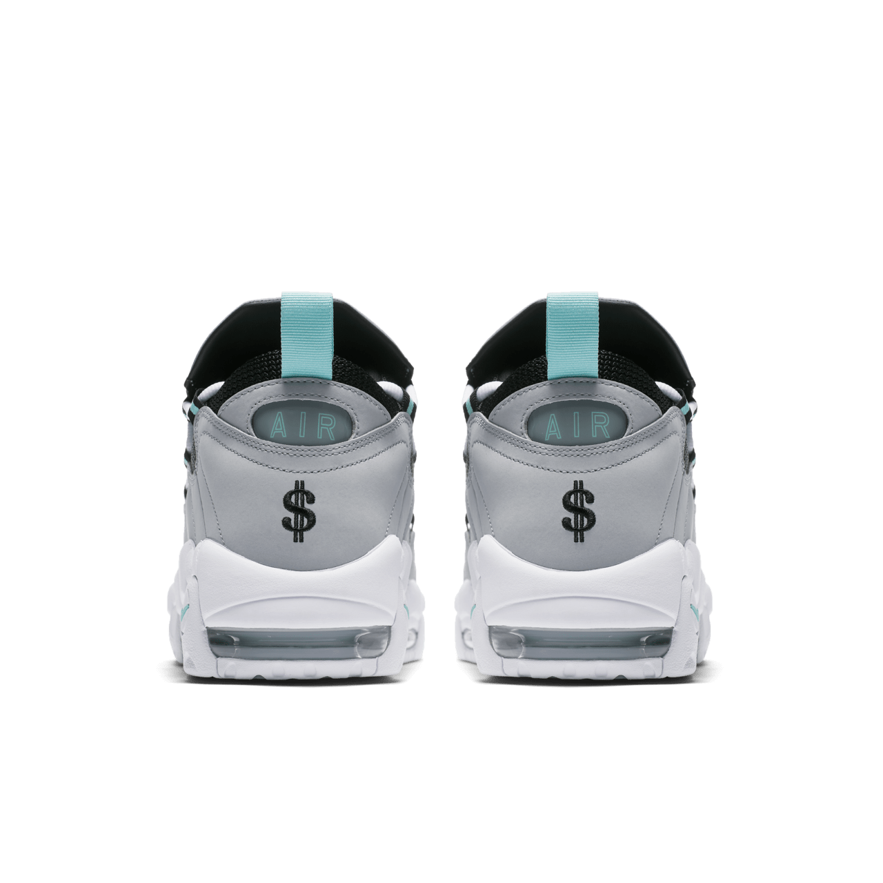 Nike Air More Money Wolf Grey Island Green Erscheinungsdatum. Nike SNKRS