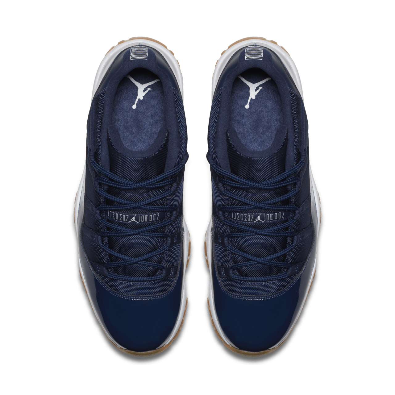 Jordan 11 low navy gum release date on sale