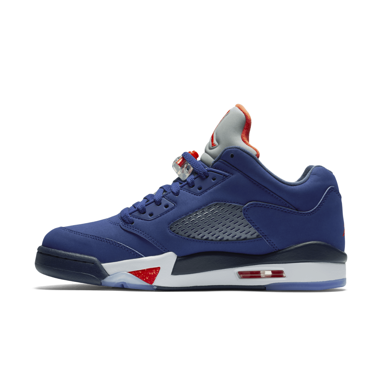 Jordan 5 red white blue online