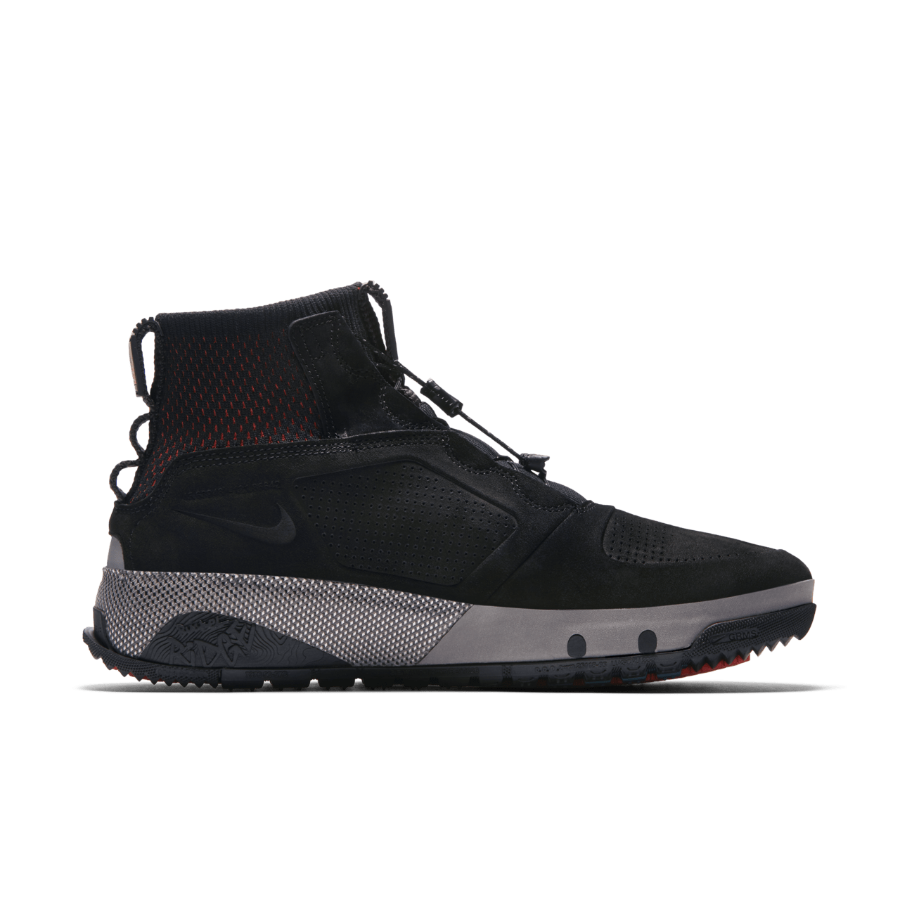 Nike ACG Ruckel Ridge 'Black & Geode Teal & Habanero Red' Release Date