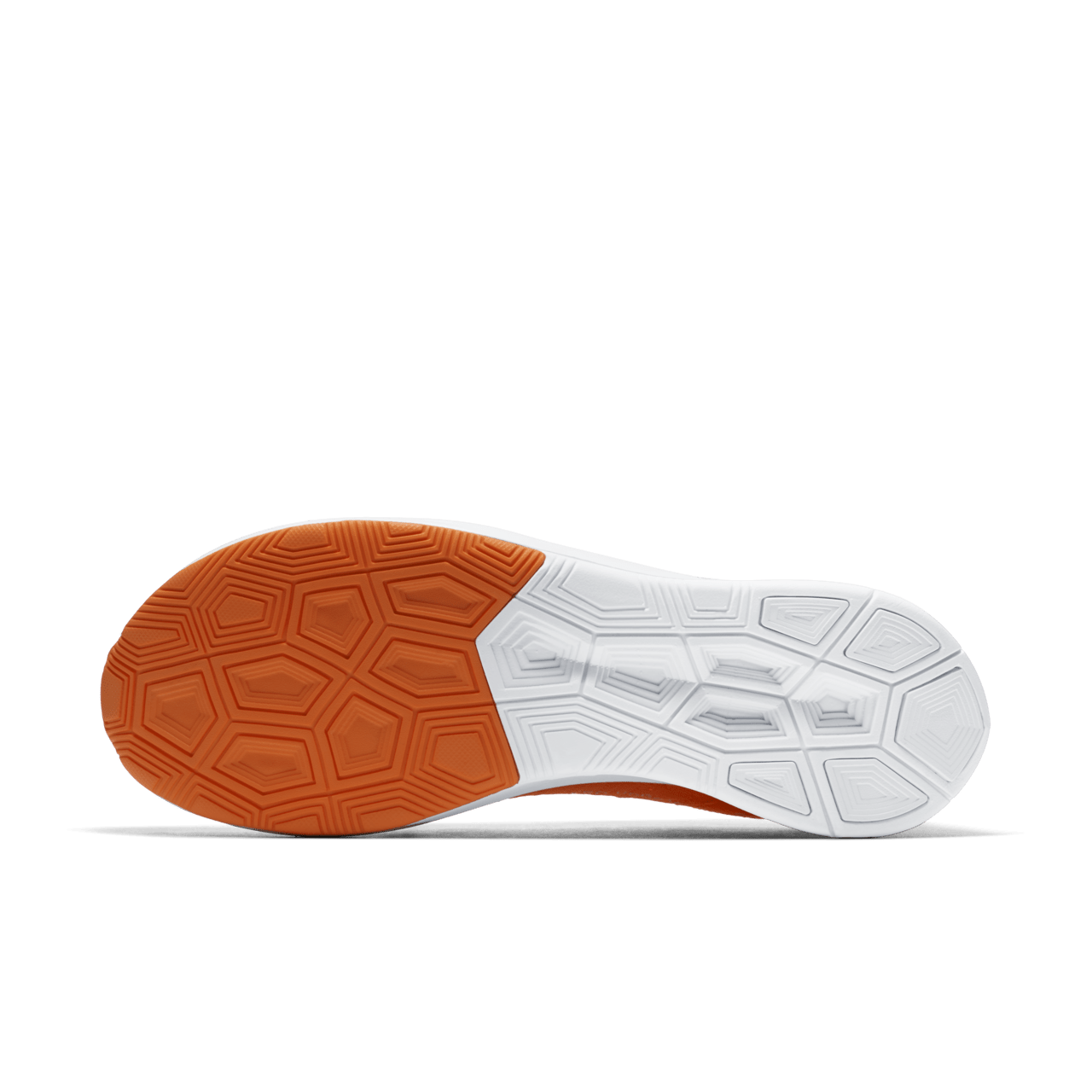 Nike zoom white orange best sale