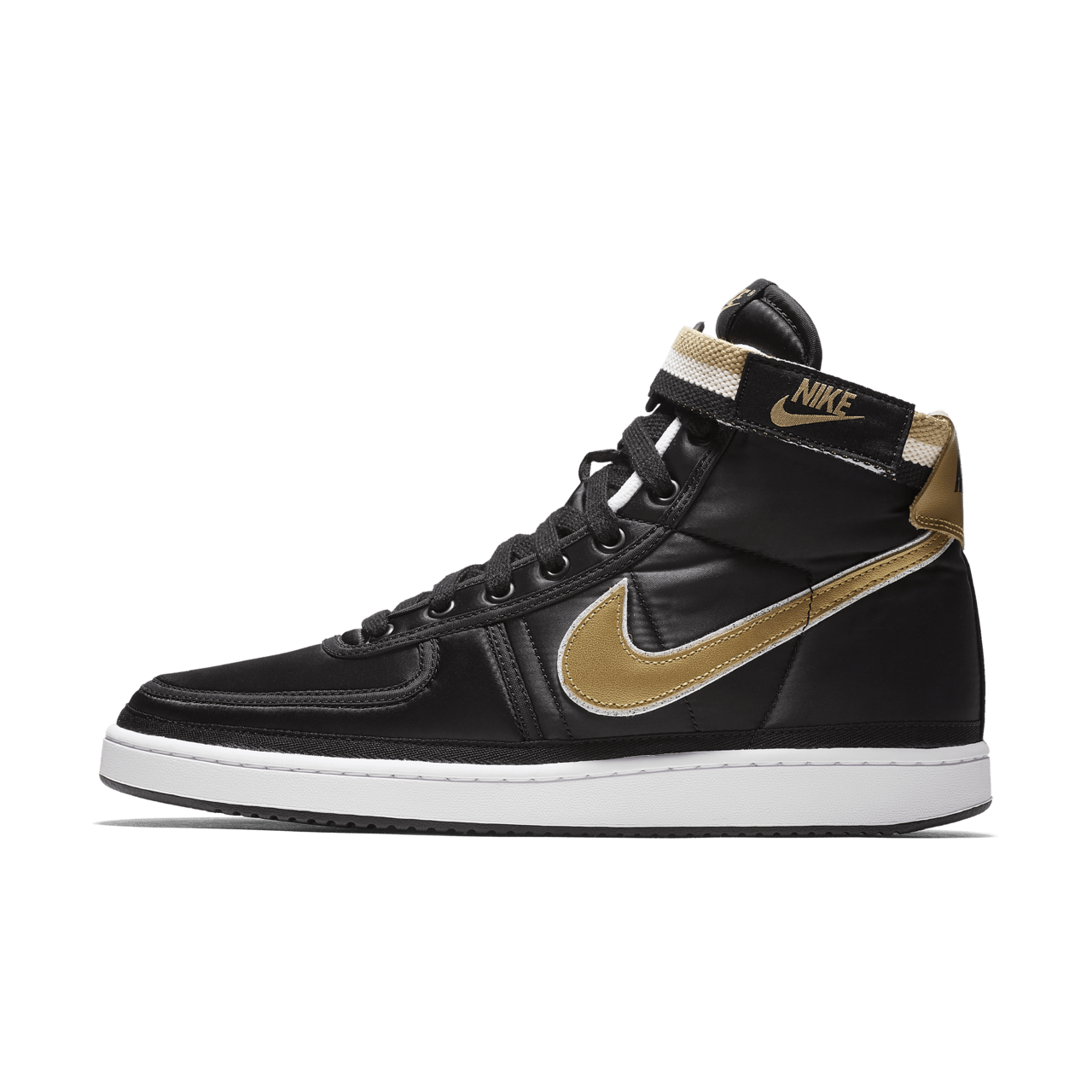 Nike Vandal High Supreme 'Black & Metallic Gold' Release Date