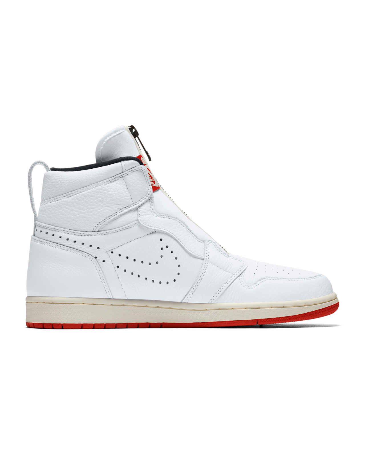 Air Jordan 1 High Zip 'White & University Red' Release Date