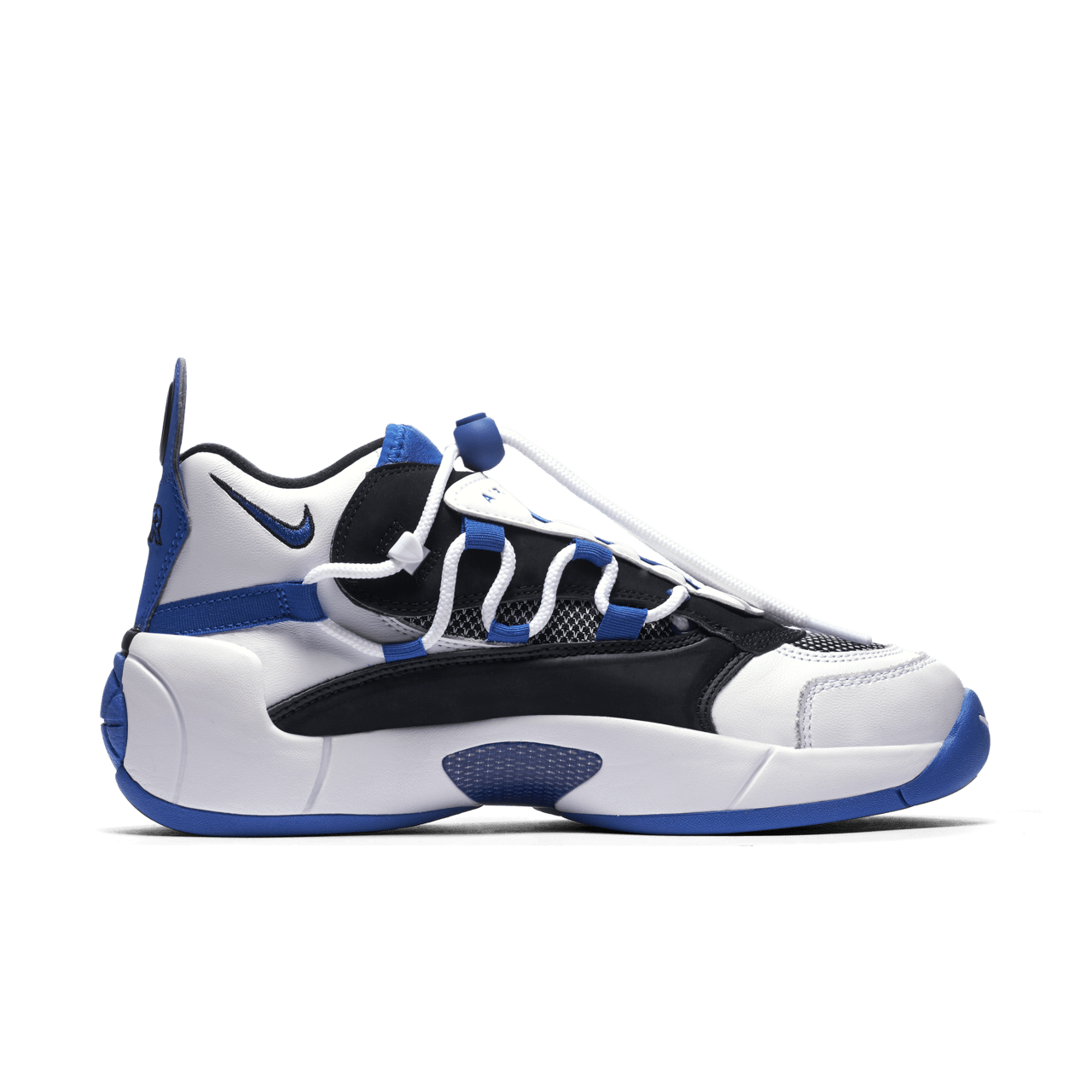 Women's Nike Air Swoopes II 'White & Black & Game Royal' Release Date