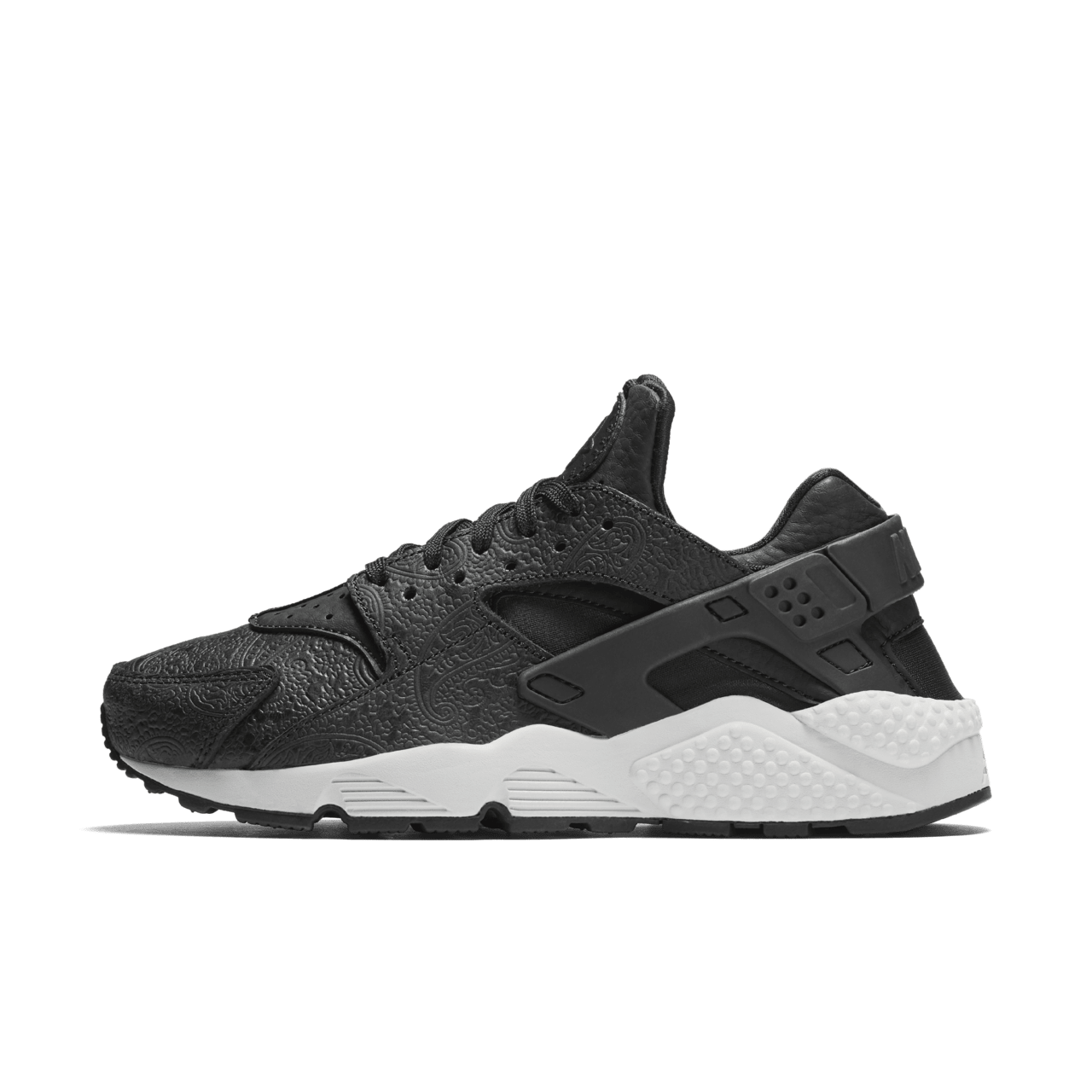 Women s Nike Air Huarache Black Premium Paisley Nike SNKRS