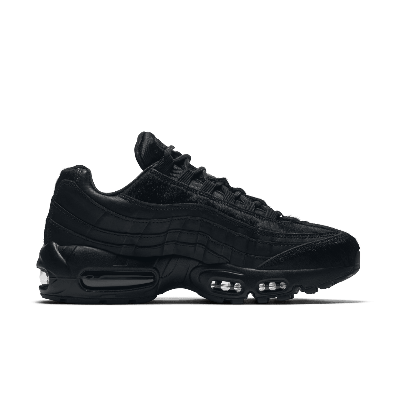 Nike 95 triple black best sale