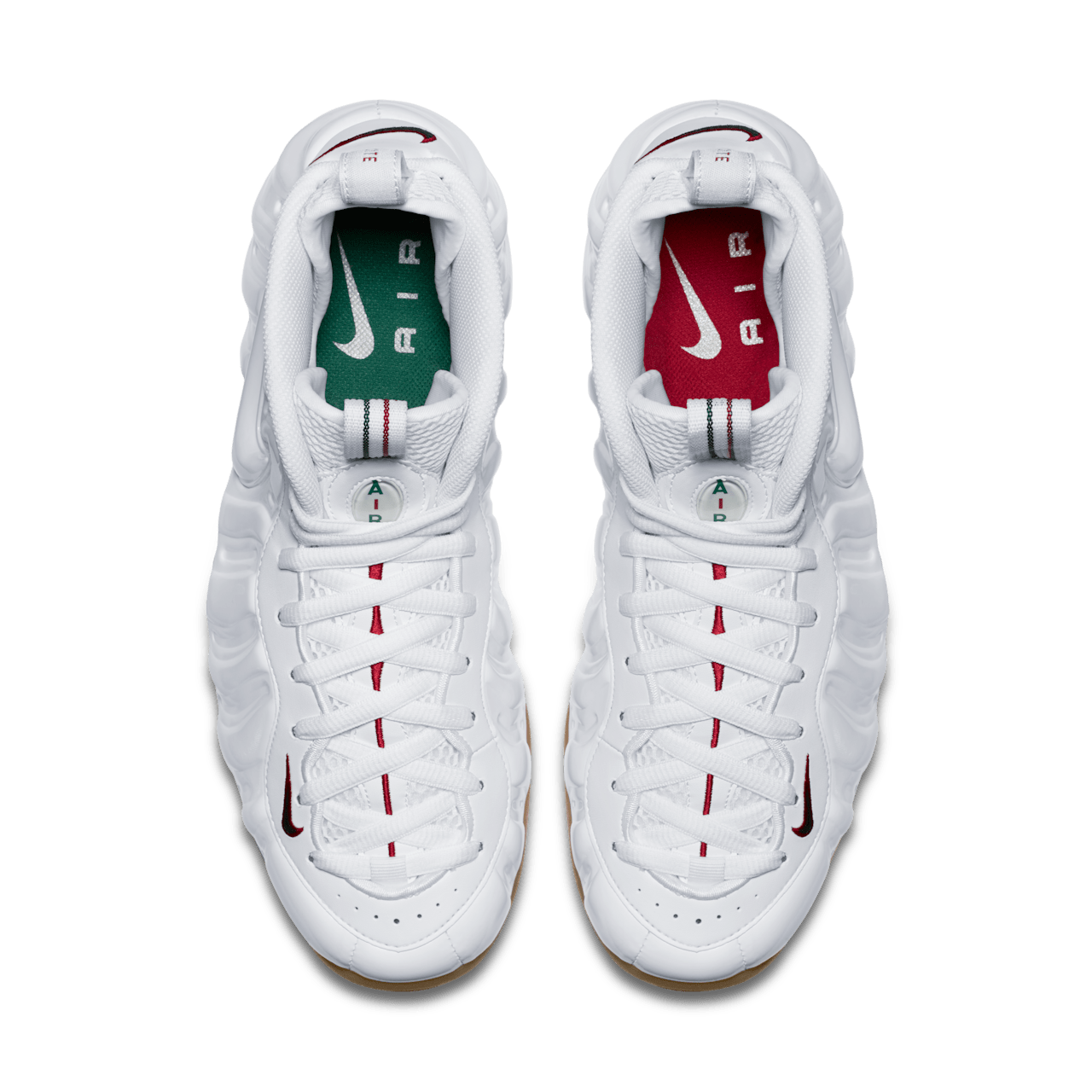 Air foamposite pro white gucci online