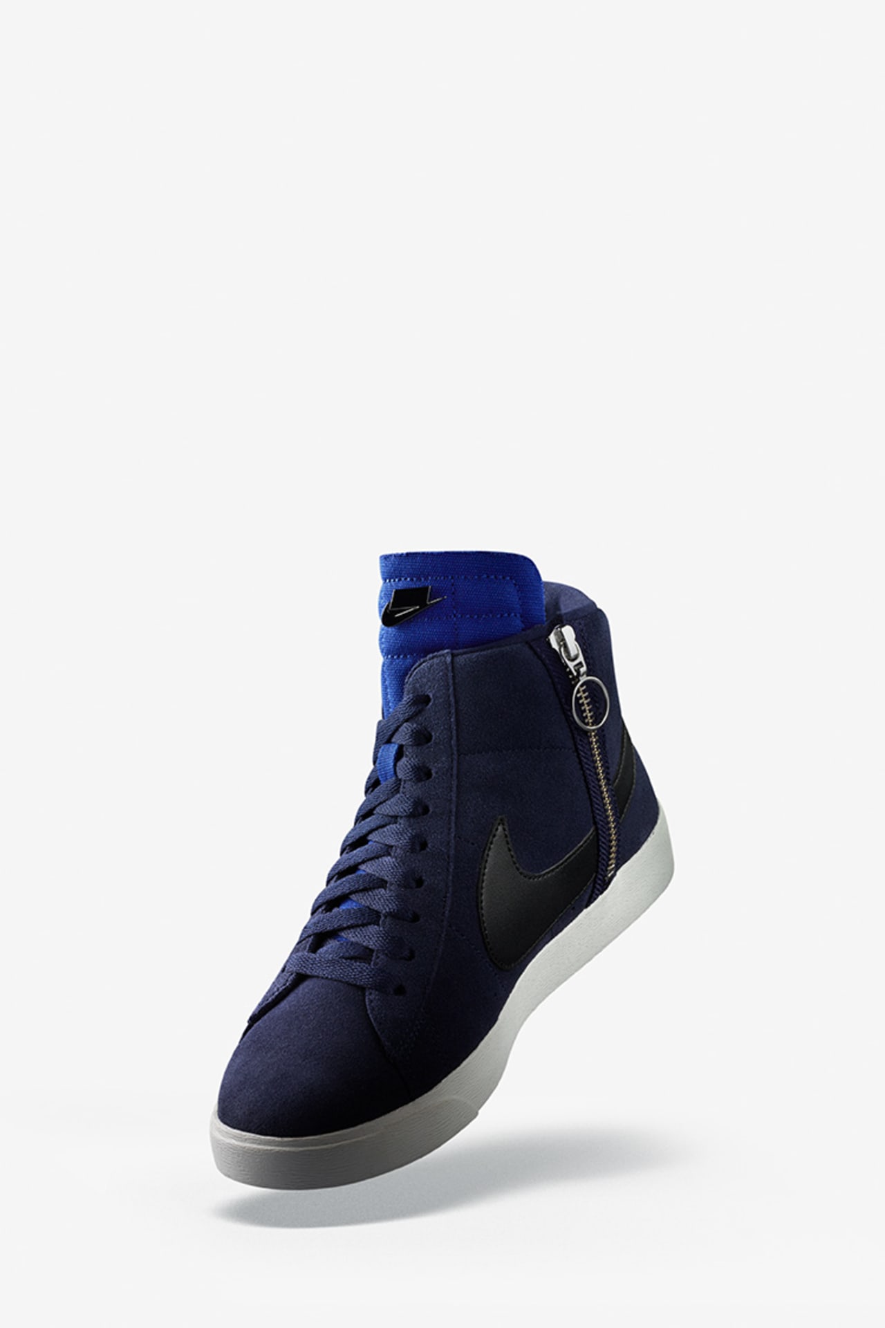 Nike blazer mid womens blue on sale