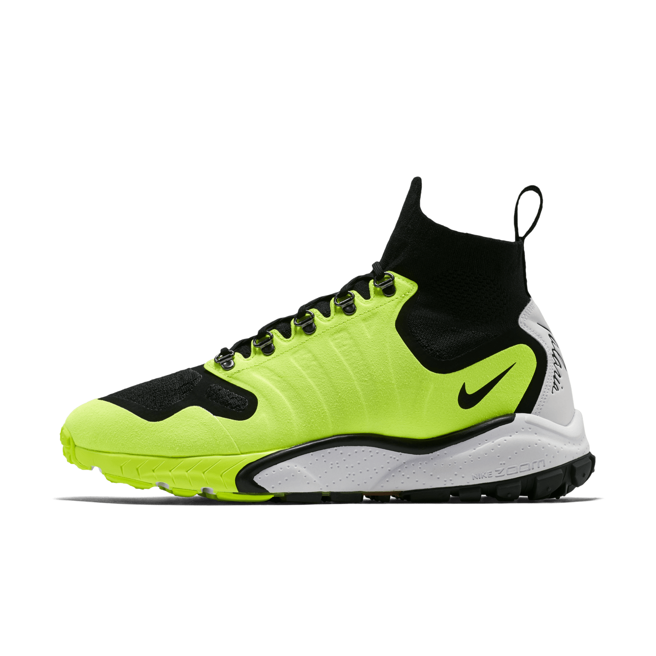 NikeLab Air Zoom Talaria Mid Flyknit Black Volt Nike SNKRS