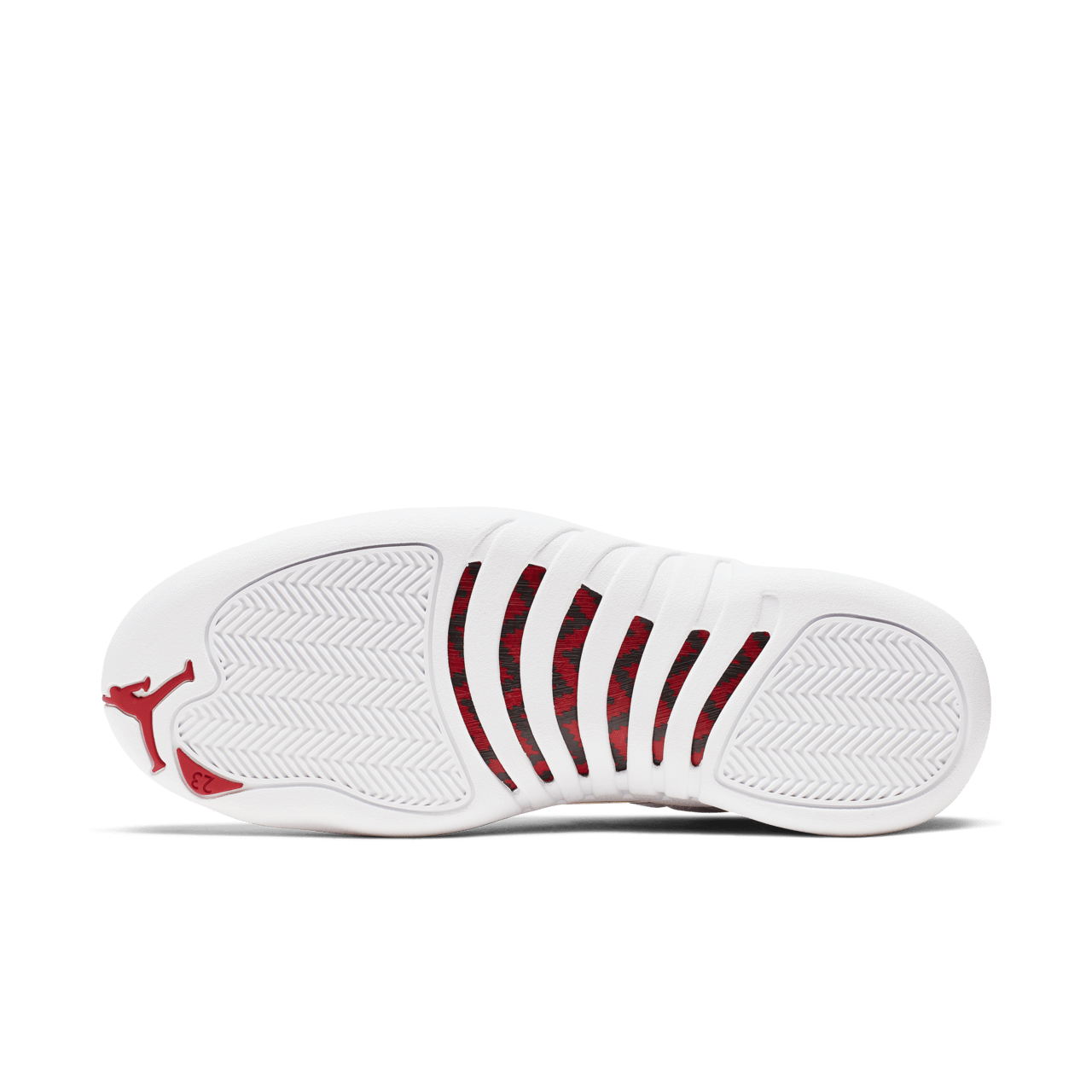 Jordan 12 retro white university red metallic gold online