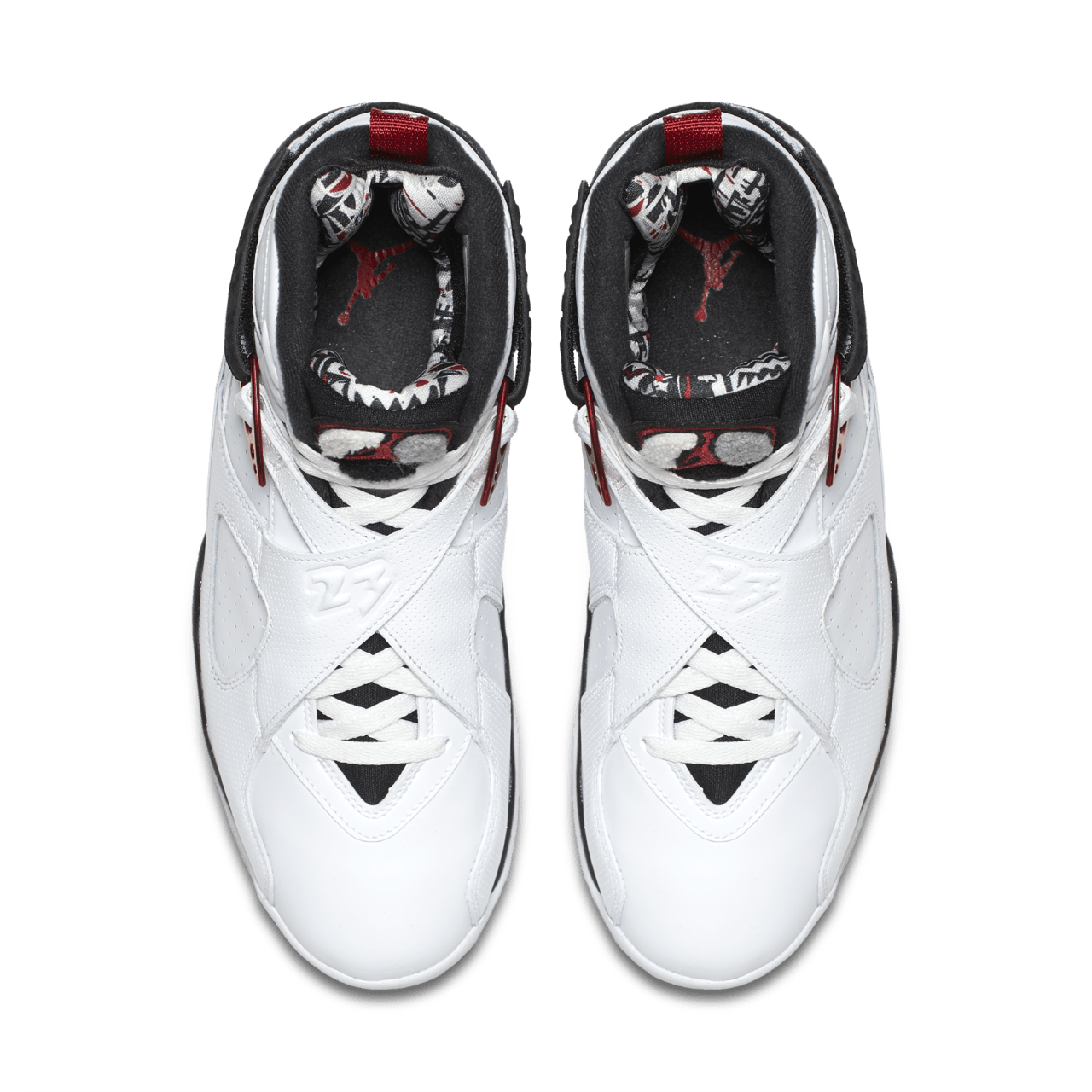 Air Jordan 8 Retro White Black Gym Red Nike SNKRS