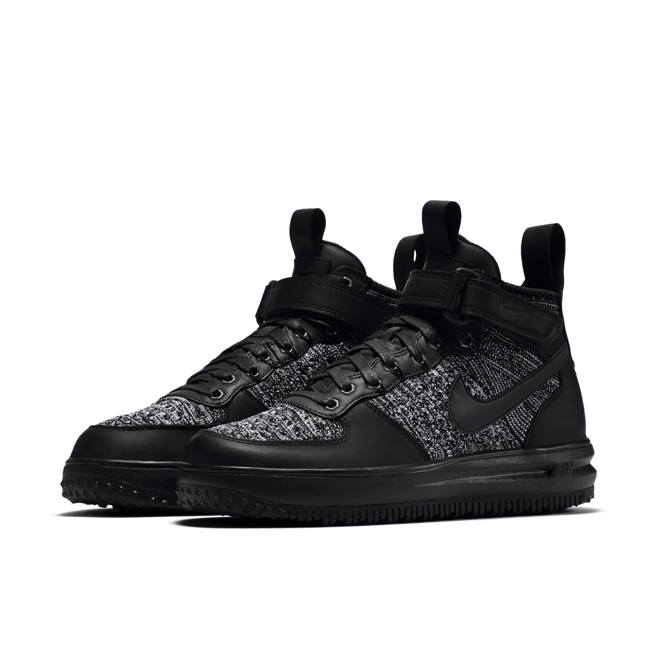 Nike Lunar Force 1 Flyknit Workboot Black White pour Femme. Date de sortie. Nike SNKRS