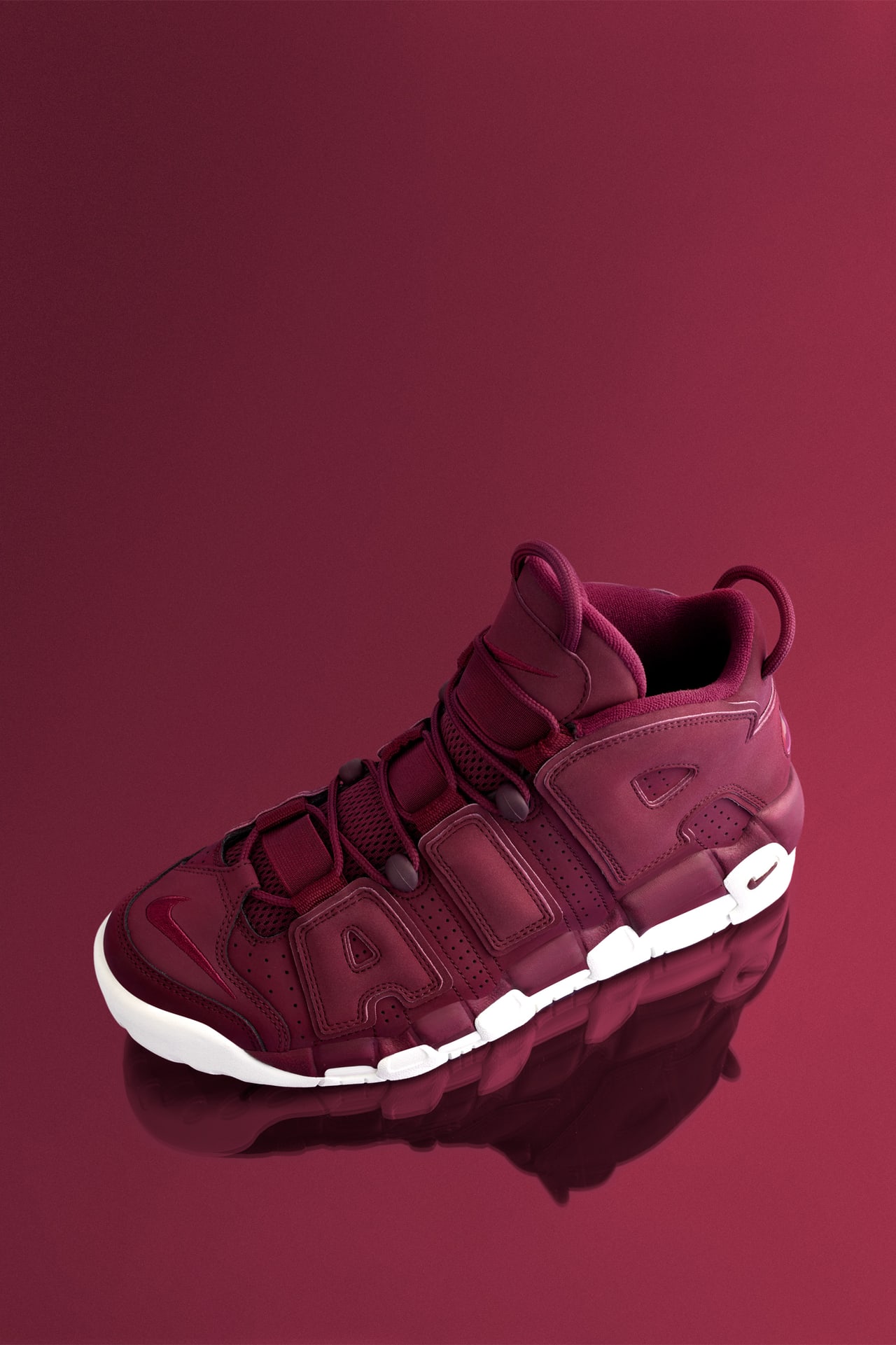 Nike Air More Uptempo Night Maroon Nike SNKRS