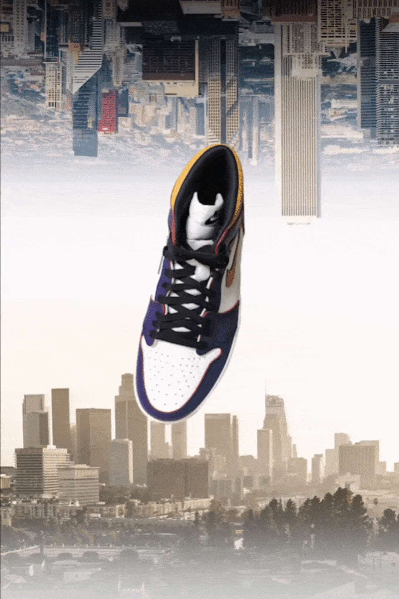 Air Jordan 1 'LA to Chicago'. Nike SNKRS