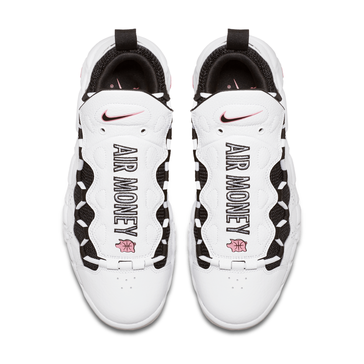 Nike Air More Money White Black Coral Chalk Data del lancio. Nike SNKRS