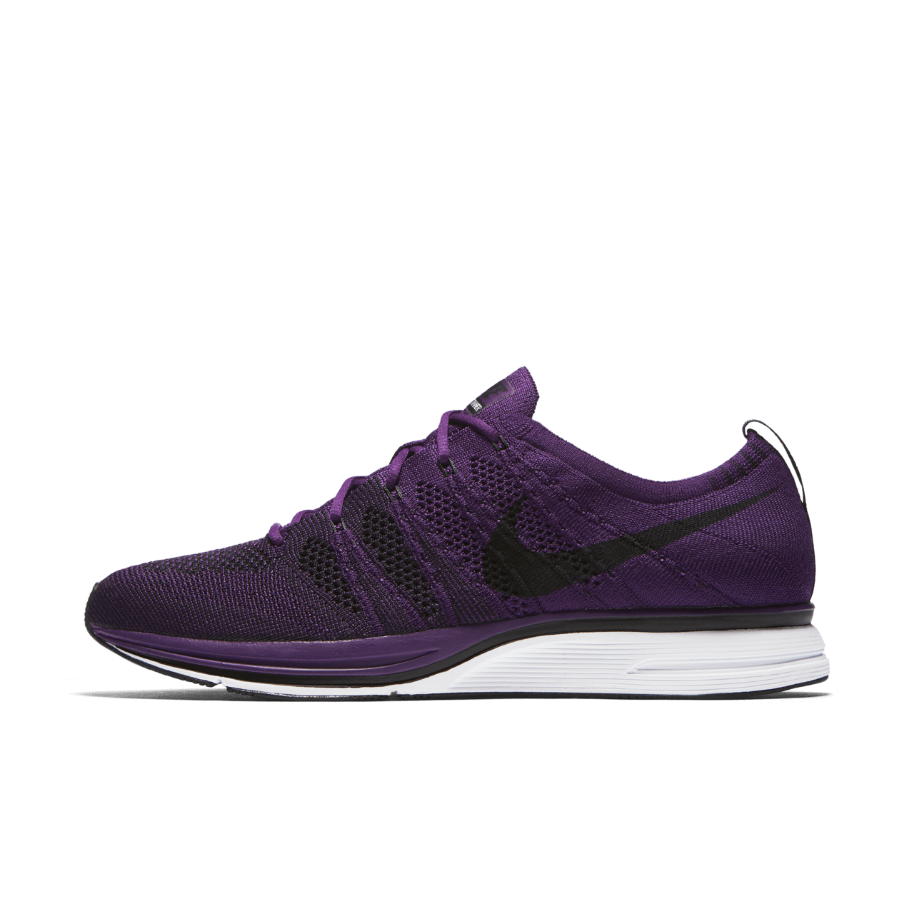 Nike flyknit pink and purple hotsell