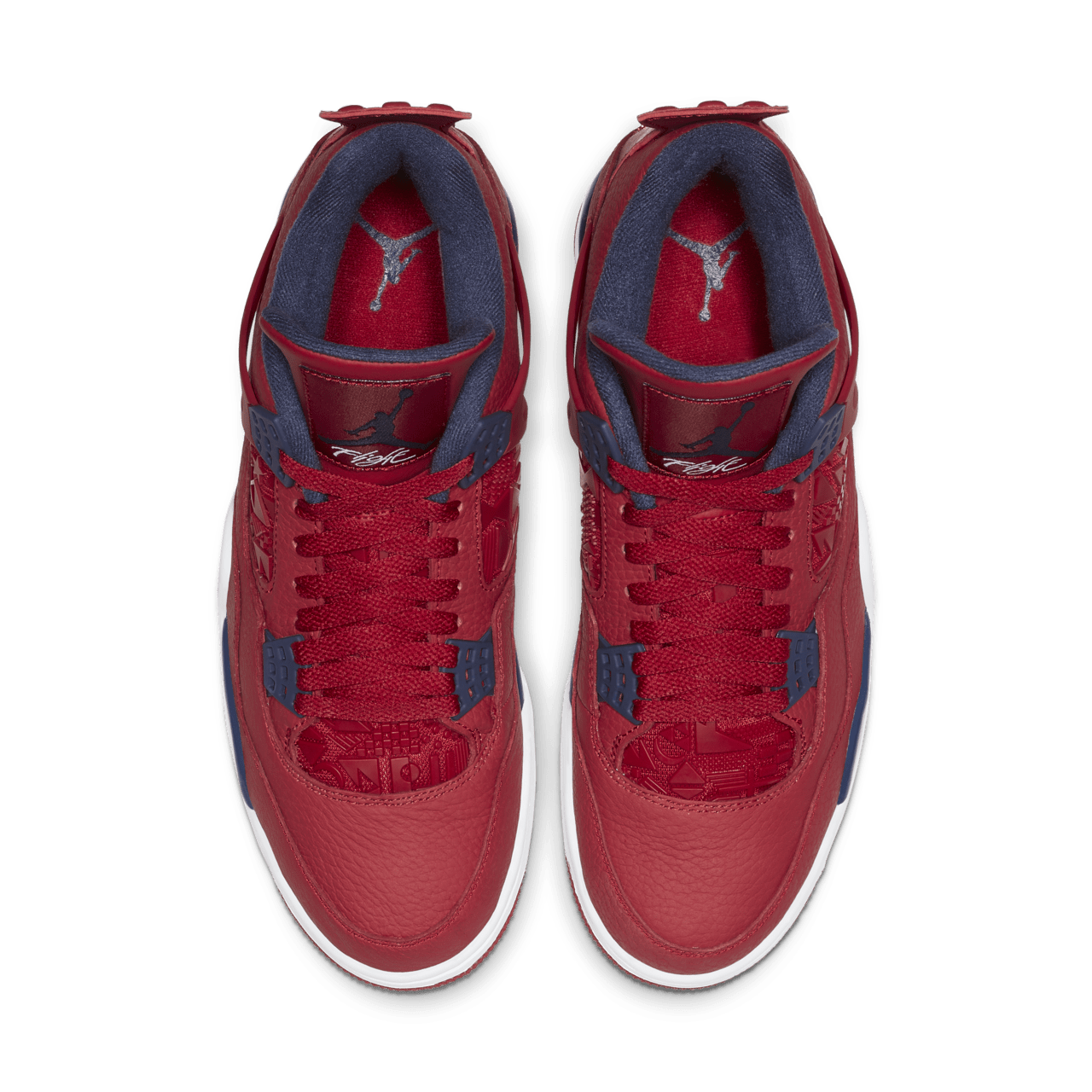 Jordan retro 4 fiba gym red online