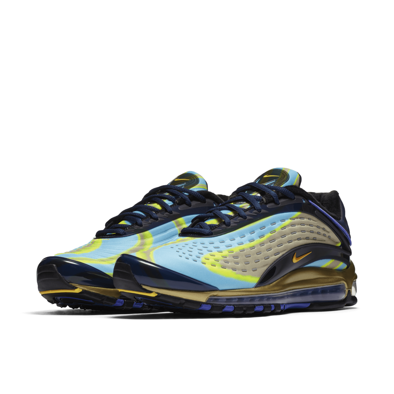 Nike air max 720 blue yellow best sale