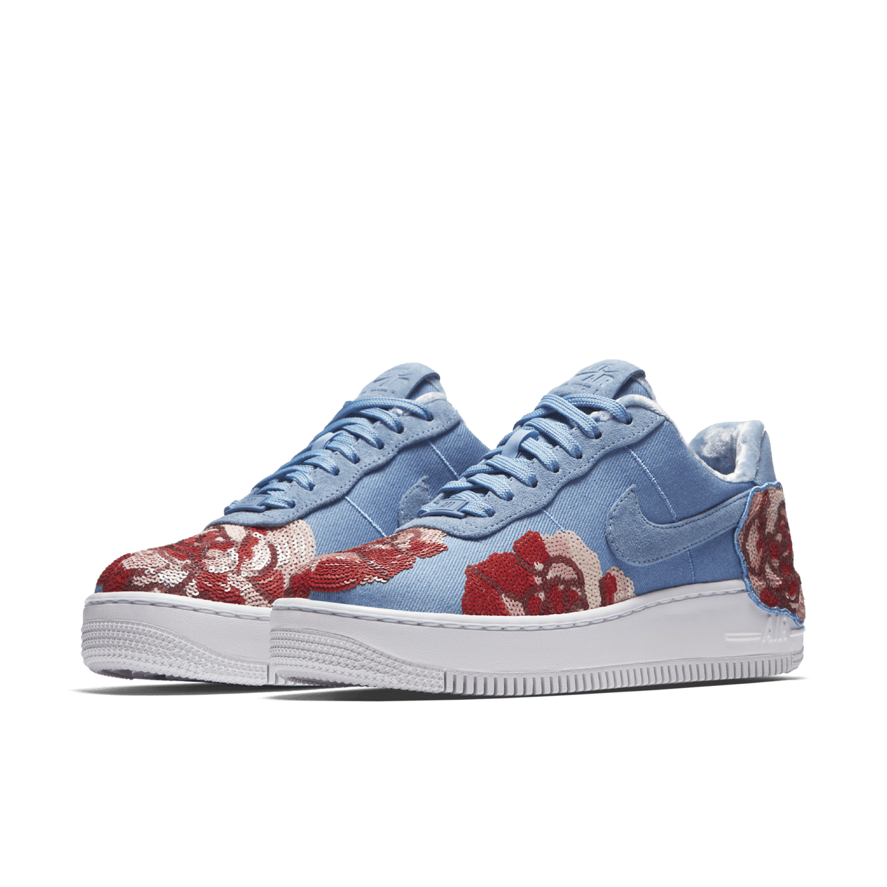 Date de sortie de la Nike Air Force 1 Upstep December Sky pour Femme. Nike SNKRS