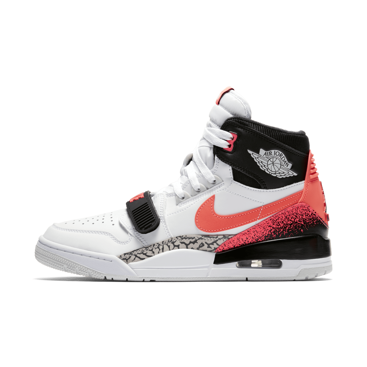 Air Jordan Legacy 312 White and Hot Lava and Black Release Date. Nike SNKRS