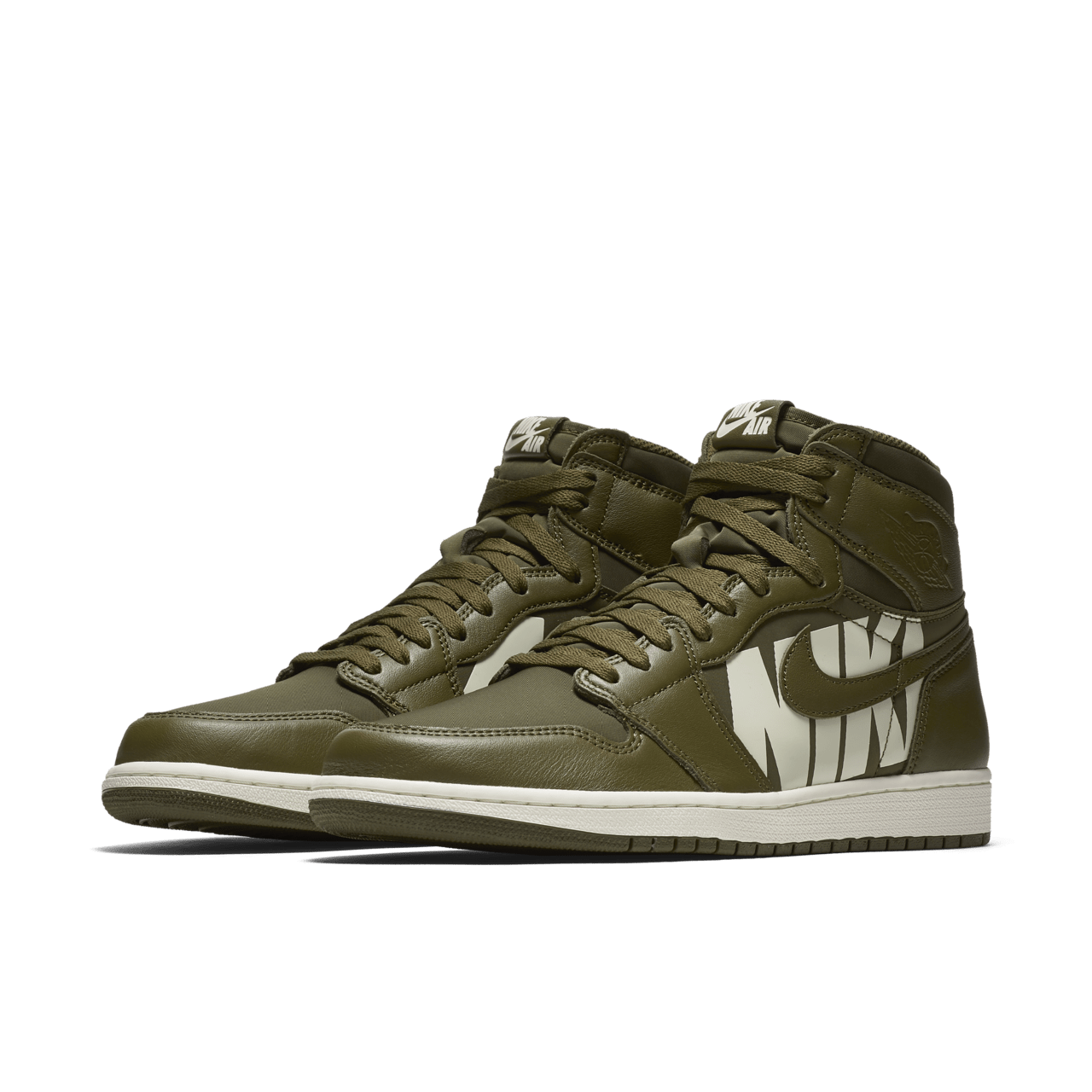 Air Jordan 1 'Olive Canvas & Sail' Release Date