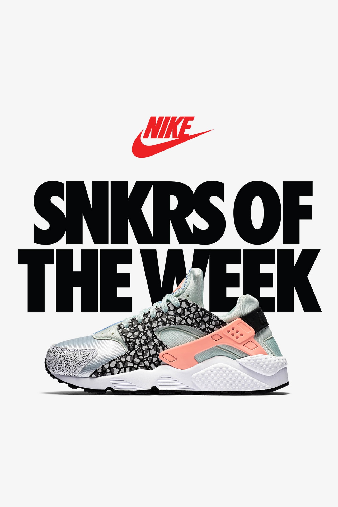 Nike huarache peach best sale