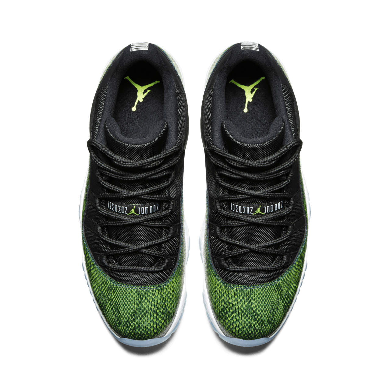 Jordan 11 snakeskin green hotsell