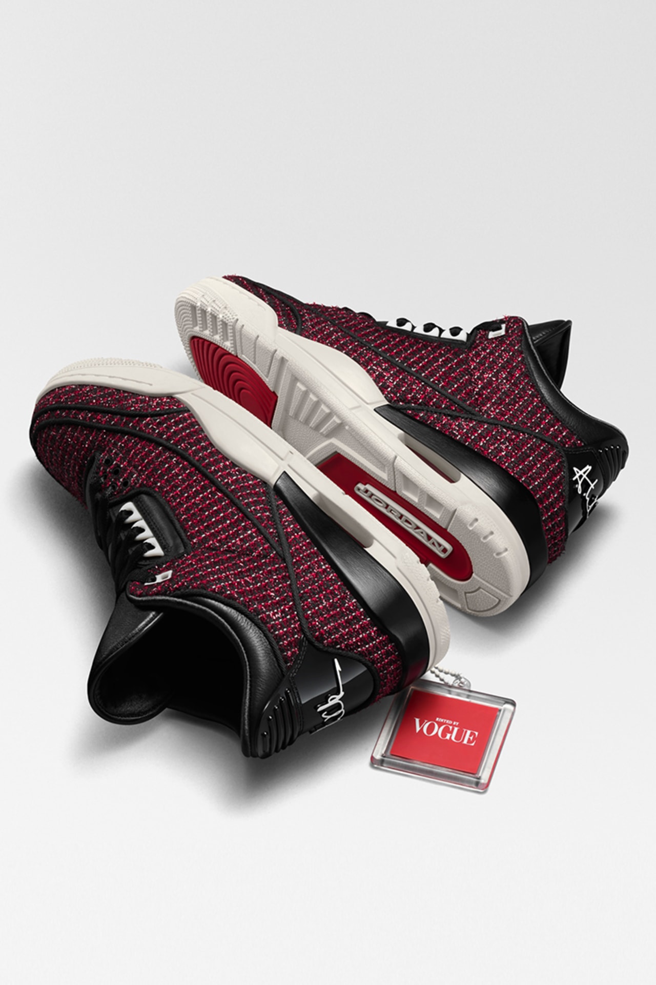 Women s Air Jordan 3 AWOK University Red Sail Black Release Date. Nike SNKRS