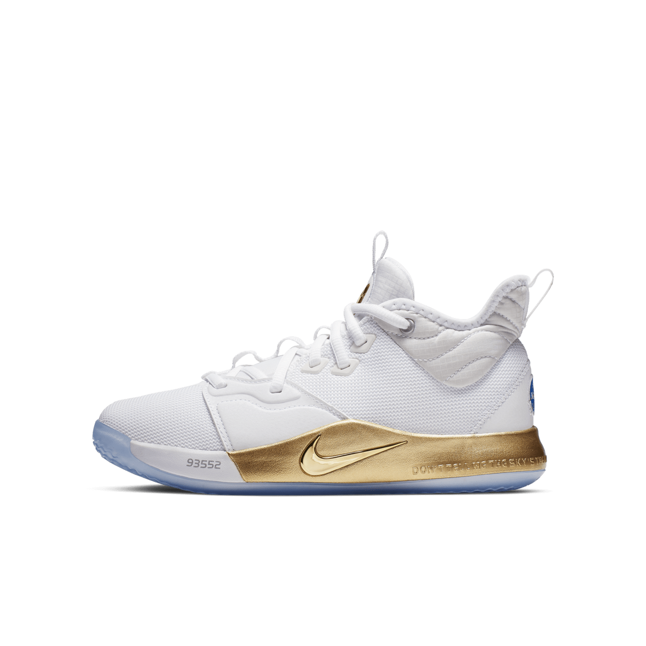 Pg 3 white and gold on sale