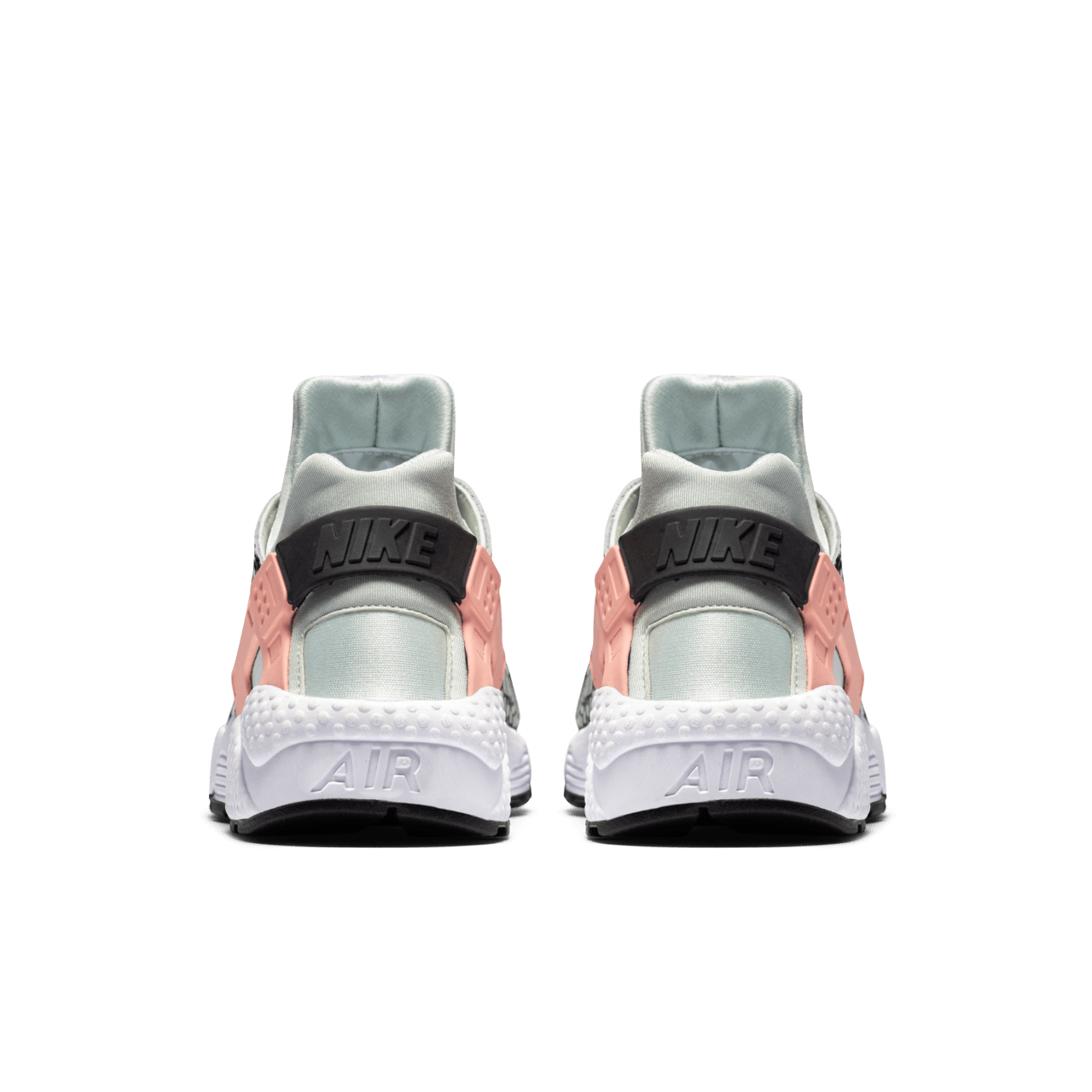 Women s Nike Air Huarache Premium Wolf Grey Peach Nike SNKRS