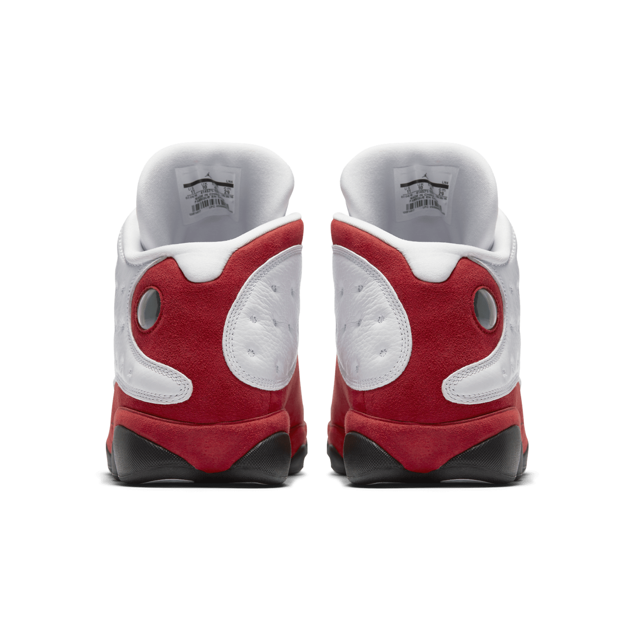 Jordan 13 blanche et rouge on sale