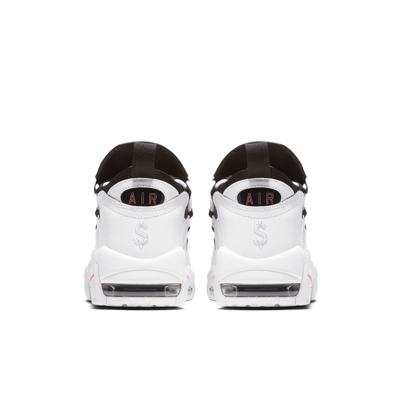 Nike air more money white black hotsell