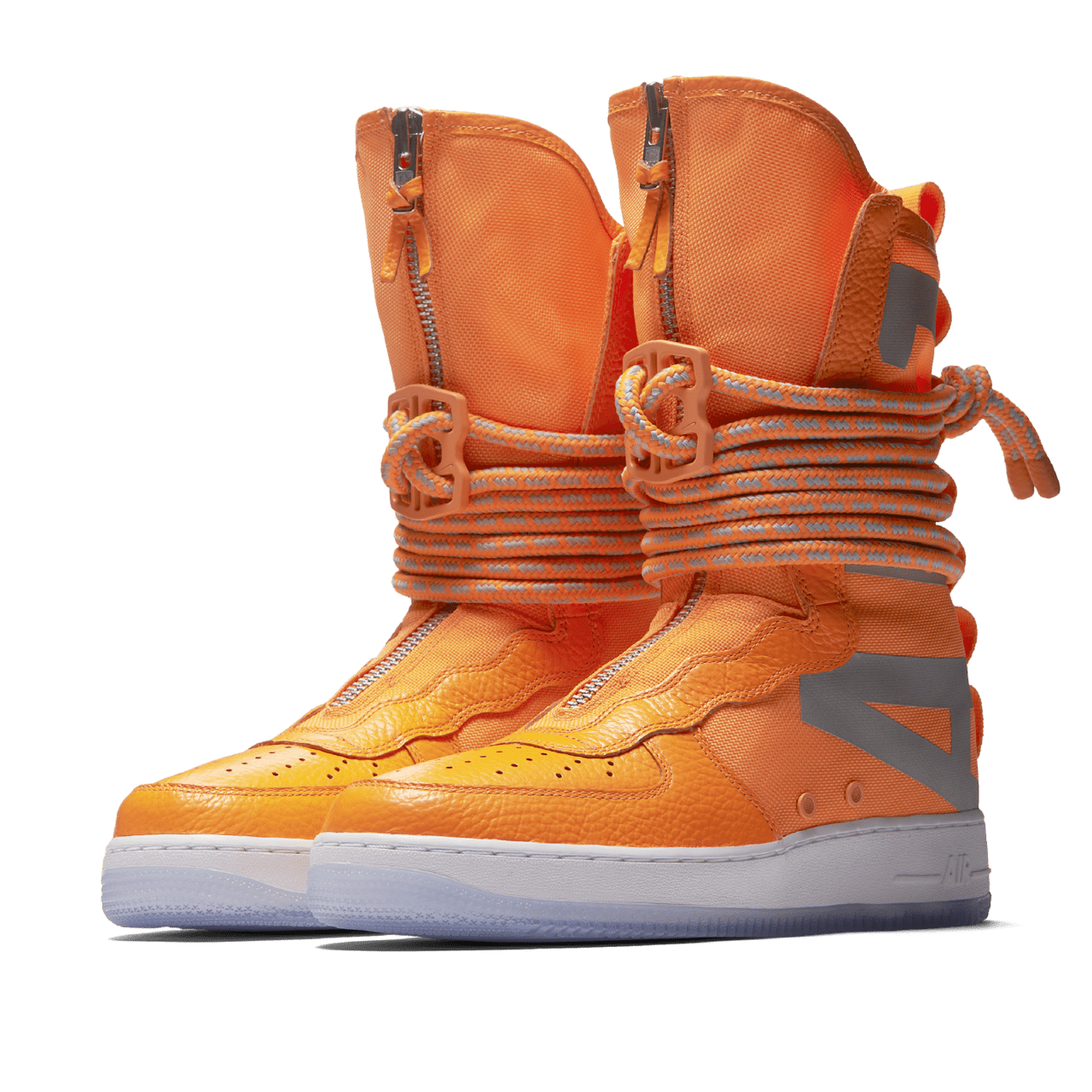 Nike SF AF 1 High Total Orange White Date de sortie. Nike SNKRS